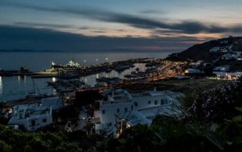 Mykonos de noche